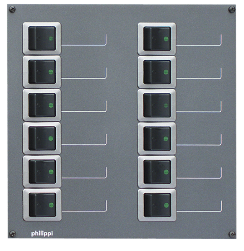 Philippi Stromkreisverteiler STV 212-2p zweipolig