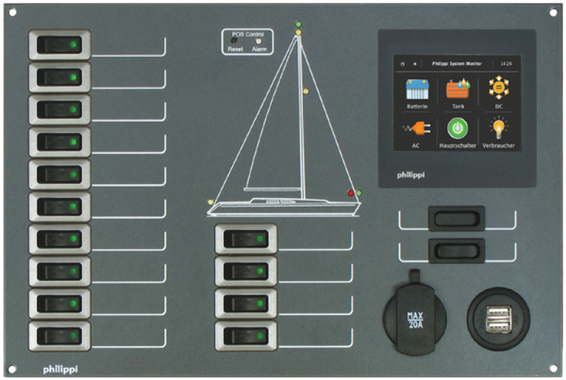 Philippi Stromkreisverteiler STV 256 PSM3