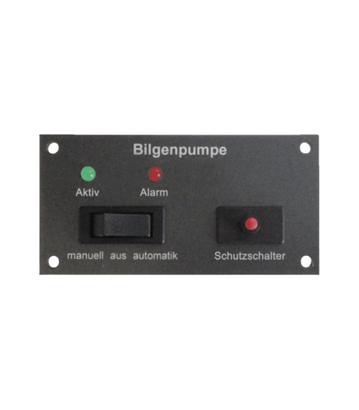 Philippi Bilgenpumpenautomatik BPA 202 – Kontrollpanel 12/24 V