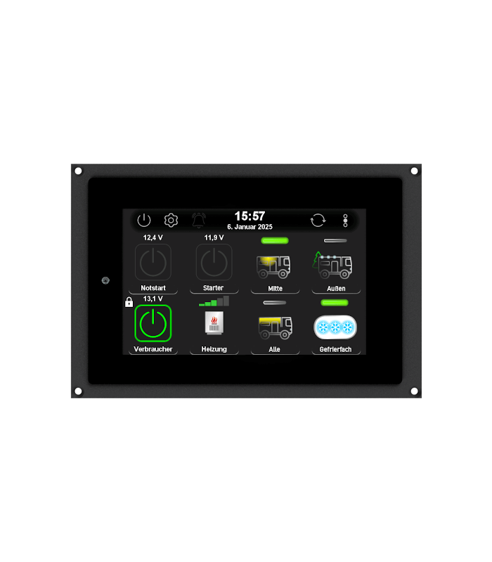 Philippi SystemMonitor PSL P-Bus 5" Touchdisplay für Bordmonitoring