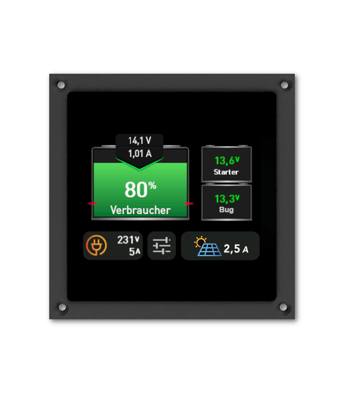 Philippi Batteriemonitor BLM2-Set mit NMEA-2000 Vorbereitung