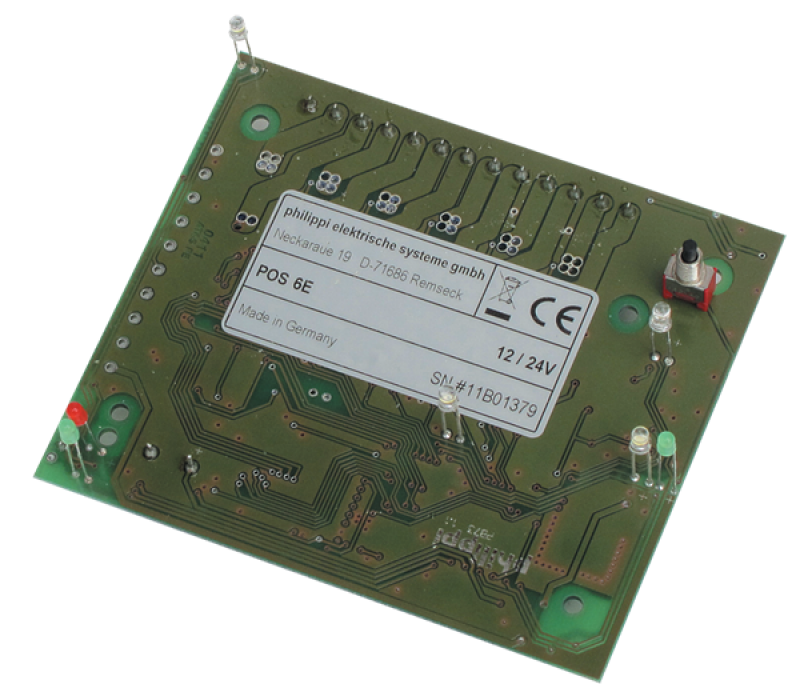 Philippi Positionslampenüberwachung - POS 6E (Einbau)