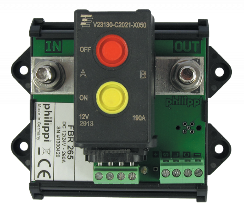 Philippi Fernsteuerbare Batteriehauptschalter - FBR 265