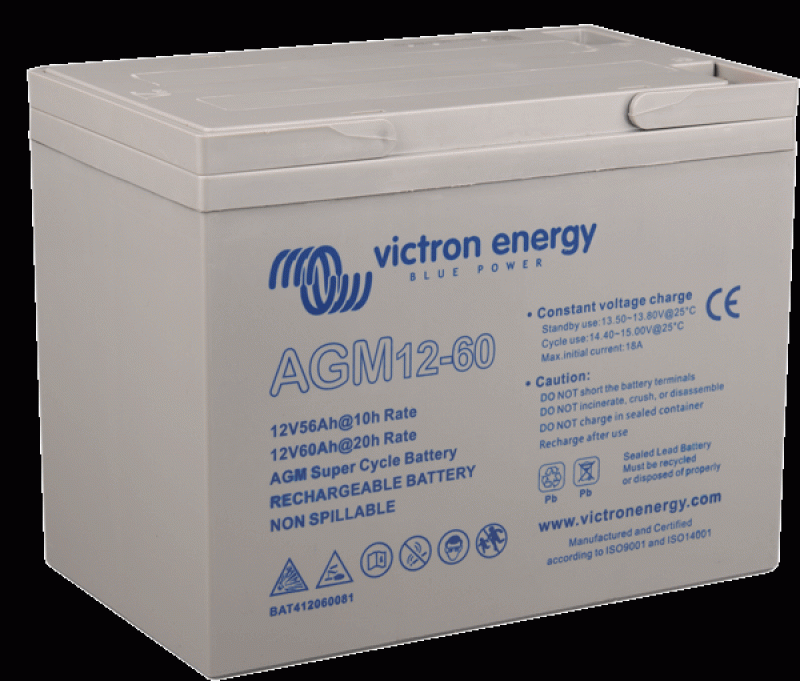 Victron AGM Super Cycle Batterie 12V/60Ah (M6)