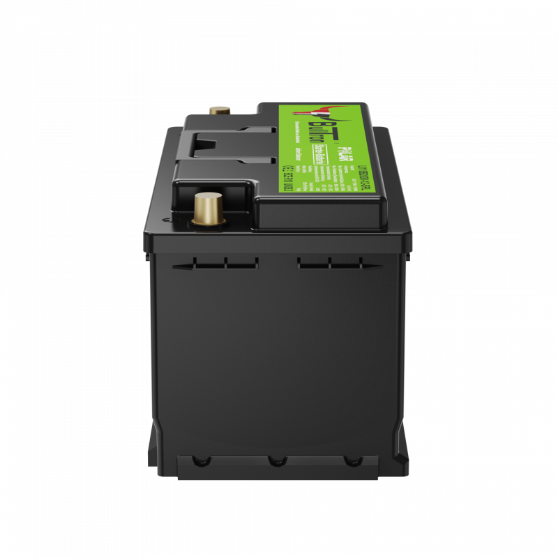 BullTron Lithium Starter Batterie 12,8 V 118 Ah Polar – 2000 A Startstrom, kompakte 279-mm-Bauform
