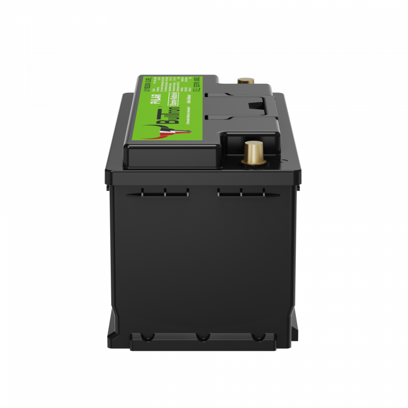 BullTron Lithium Starter Batterie 12,8 V 118 Ah Polar – 2000 A Startstrom, kompakte 279-mm-Bauform