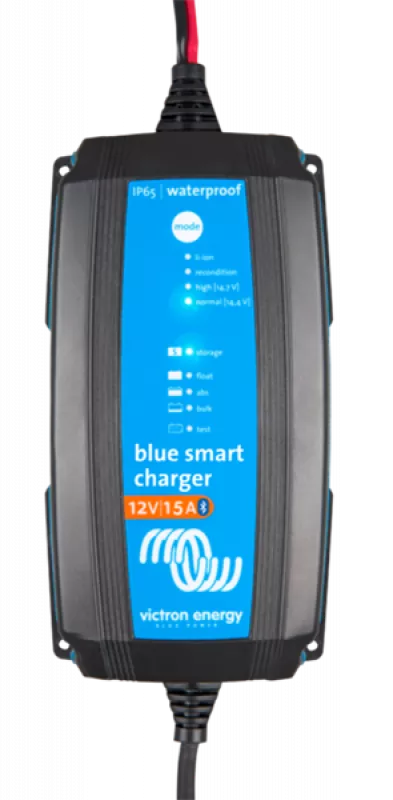 Victron Blue Smart IP65 Charger 12/15 Schuko Victron Blue Smart IP65 Charger 12/15 Schuko