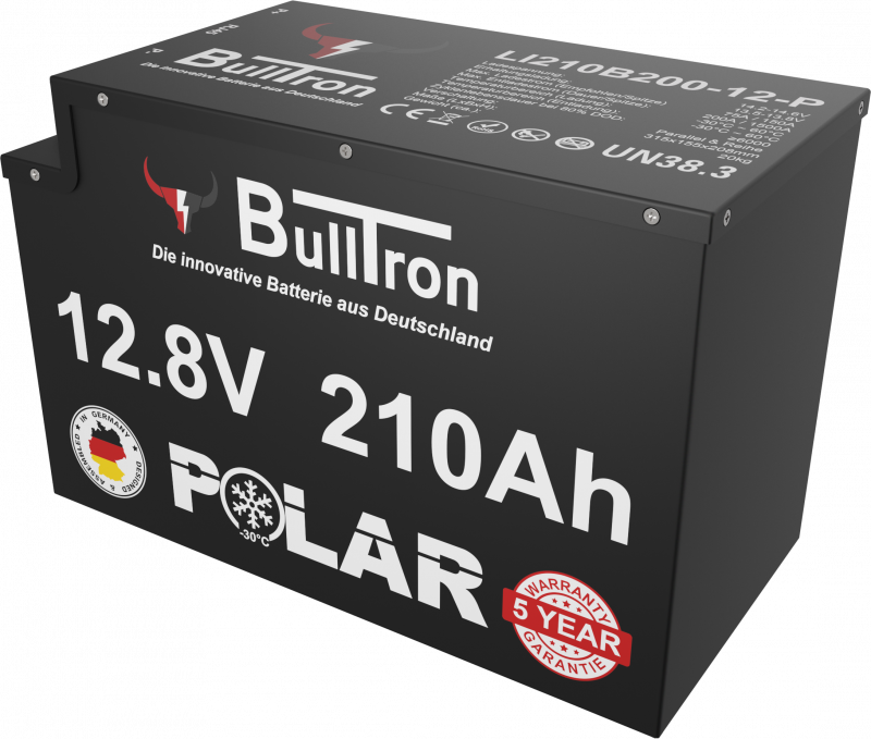 BullTron Lithium Batterie 12,8V 210Ah Smart BMS Po
