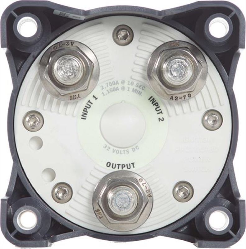 BlueSea 3002 Hauptschalter 500A 0-1-(1+2)-2 Batteriewahl