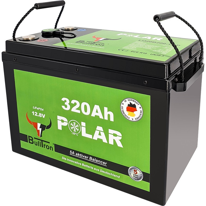 BullTron Lithium Batterie 12,8V 320Ah Smart BMS Po BullTron Lithium Batterie 12,8V 320Ah Smart BMS Po