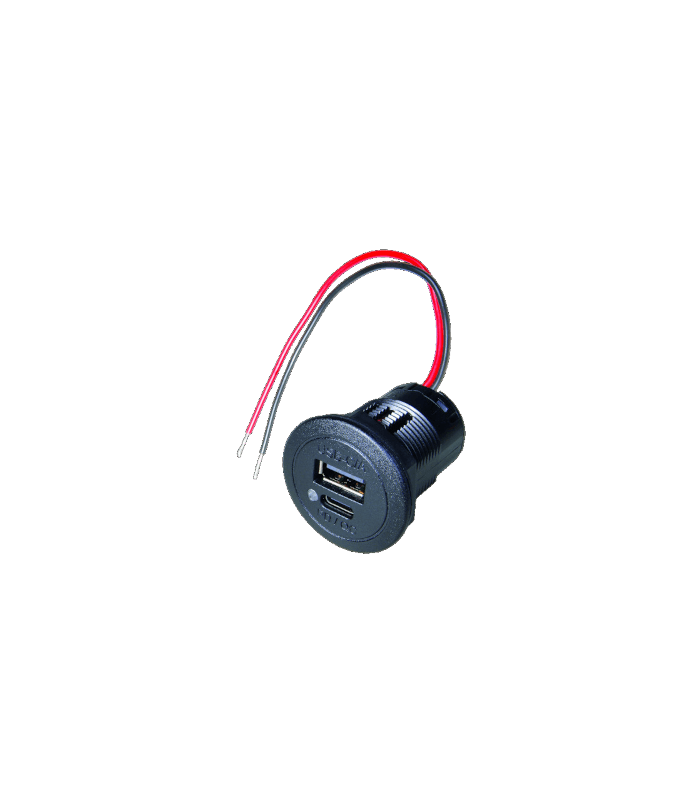 Philippi USB PD Power USB-C/A Doppelsteckdose PD/QC