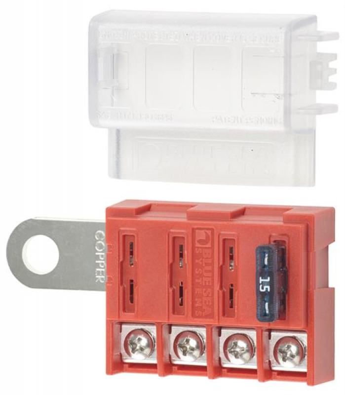 BlueSea 5023 Flachsicherungshalter für die Batterieklemme