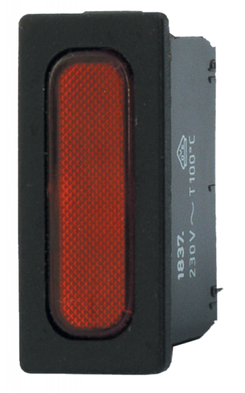 Philippi Netzkontrollleuchte 31,5x14 - SL 230 rot