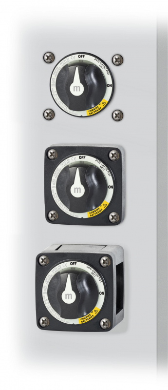 BlueSea Batteriehauptschalter - 0-1-Combine 300A schwarz