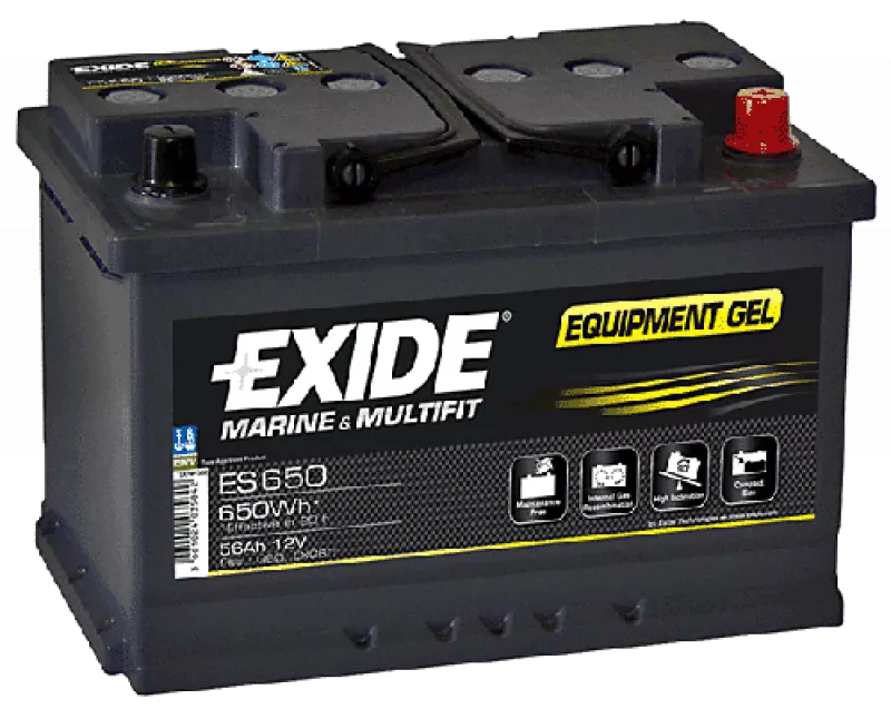 Philippi EXIDE GEL-Batterie ES 650 (G 60)