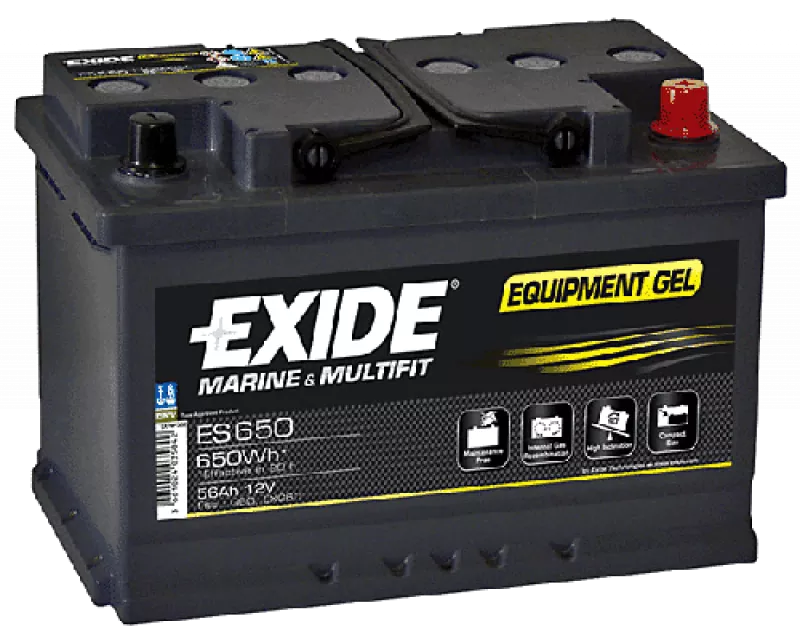 Philippi EXIDE GEL-Batterie ES 650 (G 60) Philippi EXIDE GEL-Batterie ES 650 (G 60)