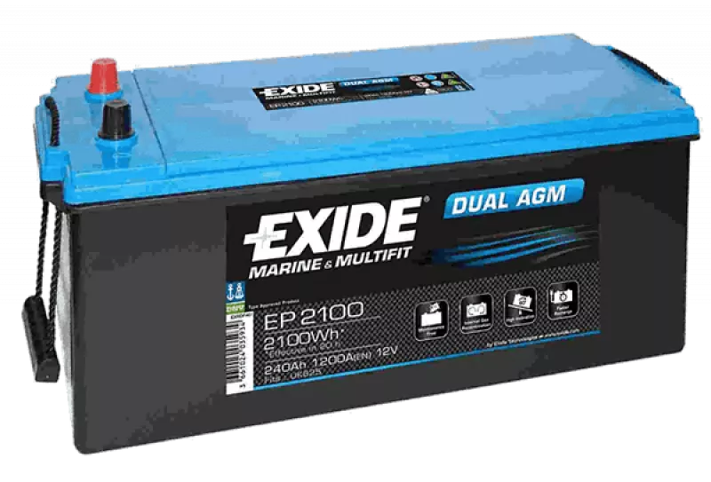 Philippi EXIDE AGM Batterie EP 2100 Philippi EXIDE AGM Batterie EP 2100