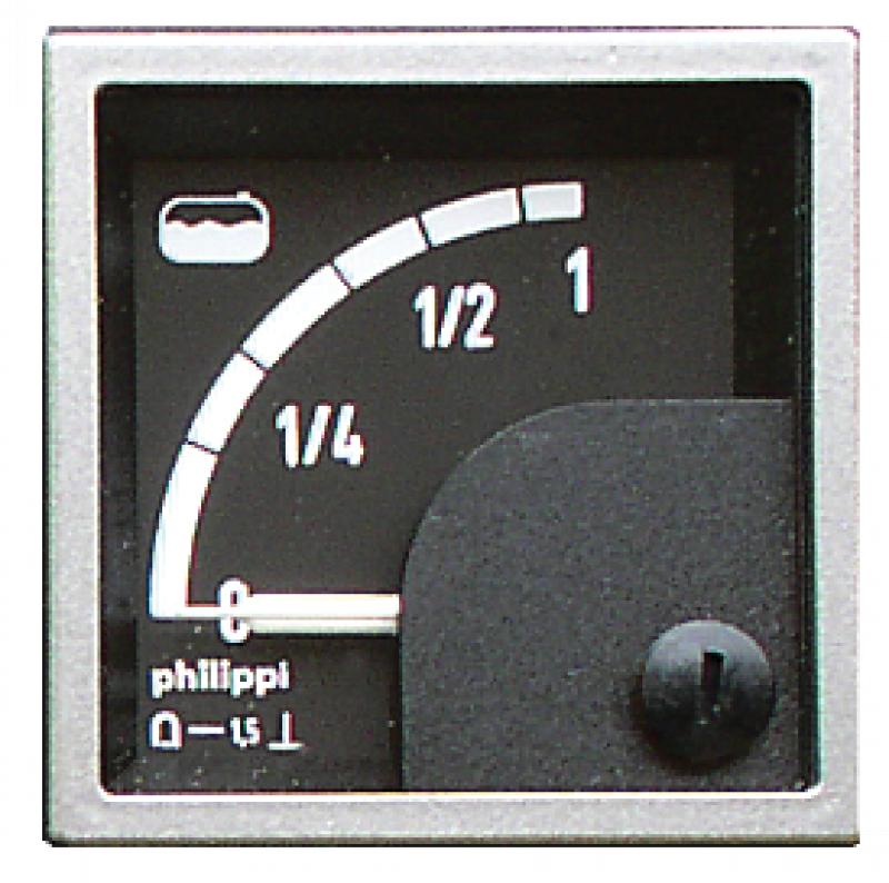 Philippi Quadratisches Messinstrument SQB Fuel 10-180Ohm