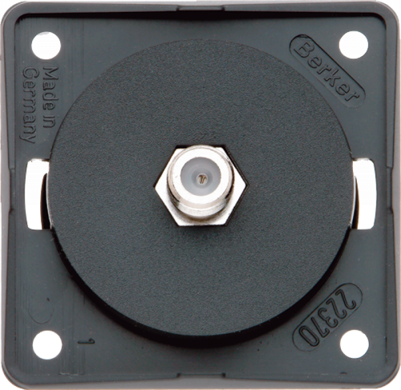 Philippi Berker mini - Fernsehantennendose - FD koax