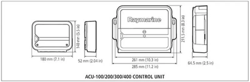 Raymarine E70100 ACU-400 Antriebkontrolleinheit