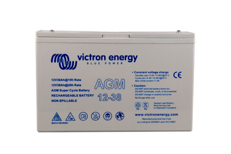 Victron AGM Super Cycle Batterie 12V/38Ah Victron AGM Super Cycle Batterie 12V/38Ah