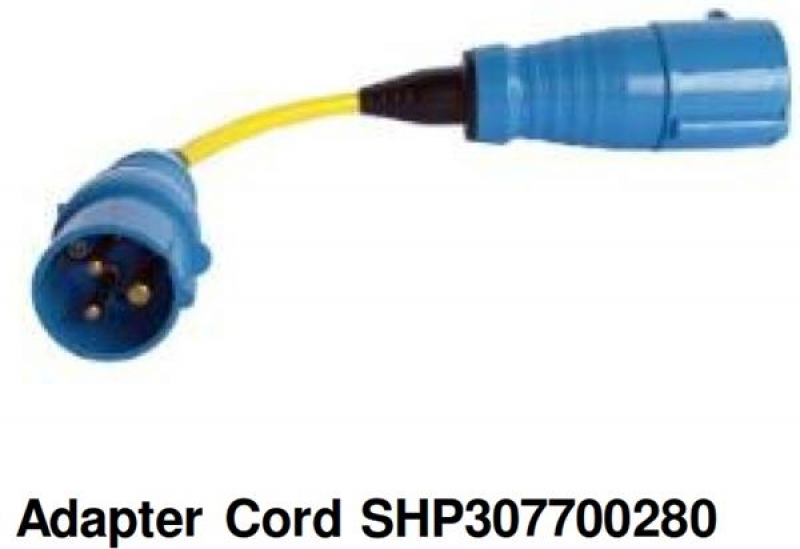 Victron Adapter Kabel 250V CEE Stecker 16A auf CEE Dose 32A - Ferropilot  (Berlin) GmbH - Ferroberlin