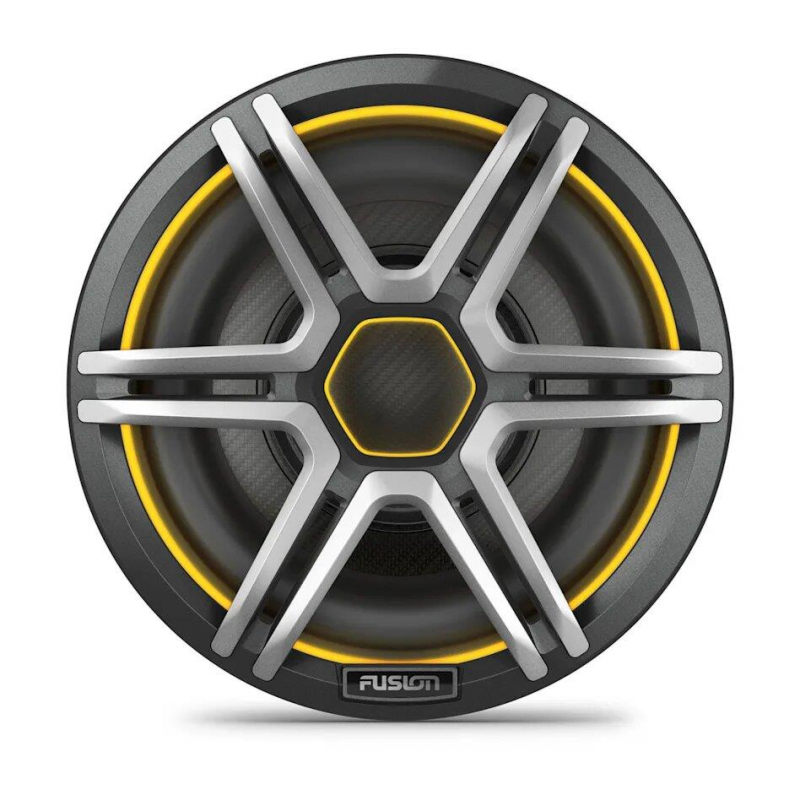 Fusion Apollo LED-Subwoofer 10", Sportgrill grau Fusion Apollo LED-Subwoofer 10", Sportgrill grau