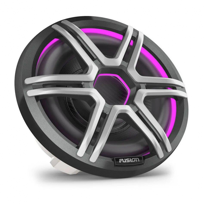 Fusion Apollo LED-Subwoofer 10", Sportgrill grau Fusion Apollo LED-Subwoofer 10", Sportgrill grau