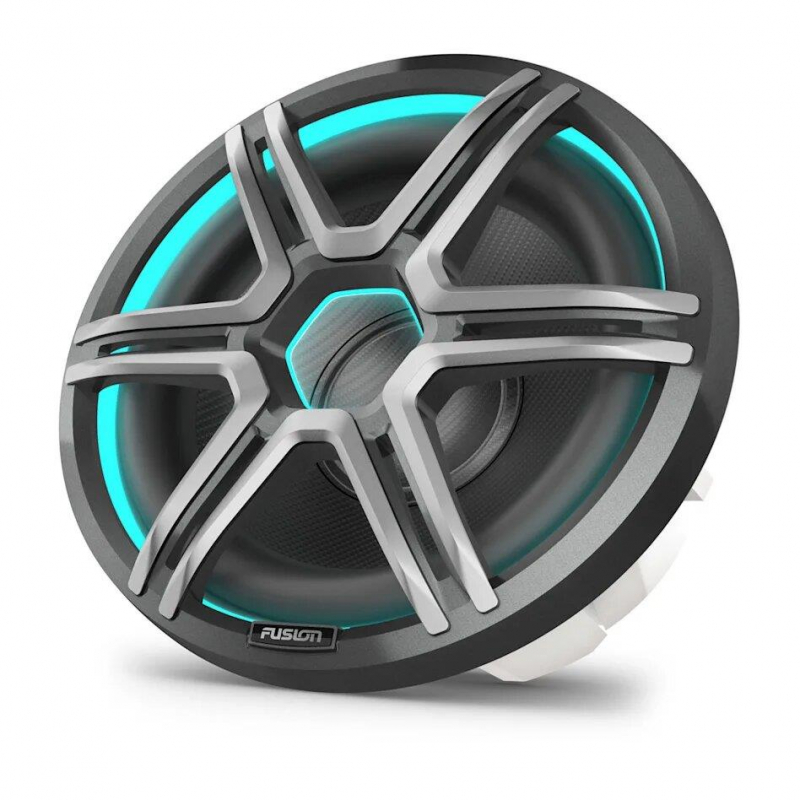Fusion Apollo LED-Subwoofer 12", Sportgrill grau Fusion Apollo LED-Subwoofer 12", Sportgrill grau
