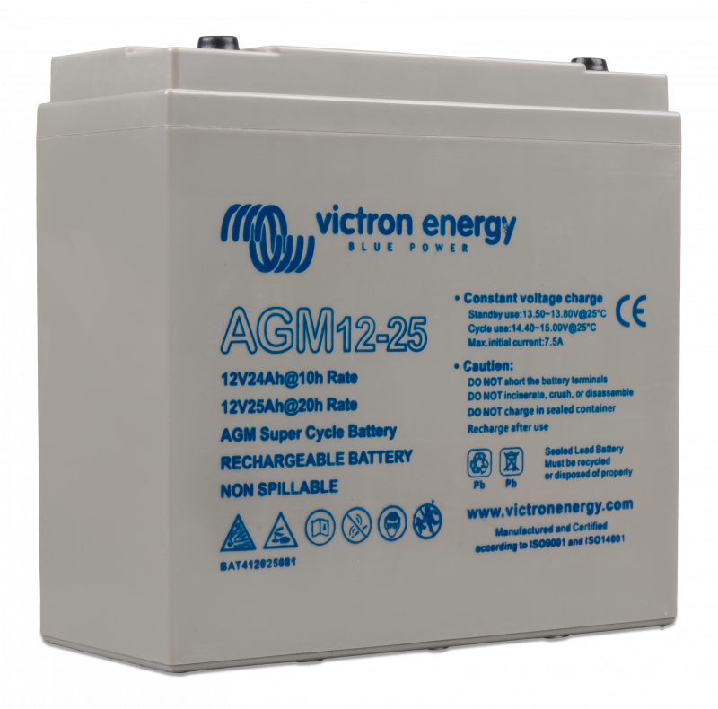 Victron AGM Super Cycle Batterie 12V/25Ah