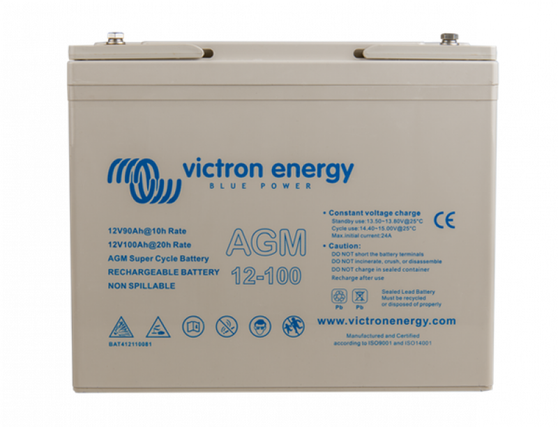 Victron AGM Super Cycle Batterie 12V/100Ah