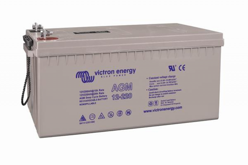 Victron AGM Deep Cycle Batterie 12V/220Ah Victron AGM Deep Cycle Batterie 12V/220Ah
