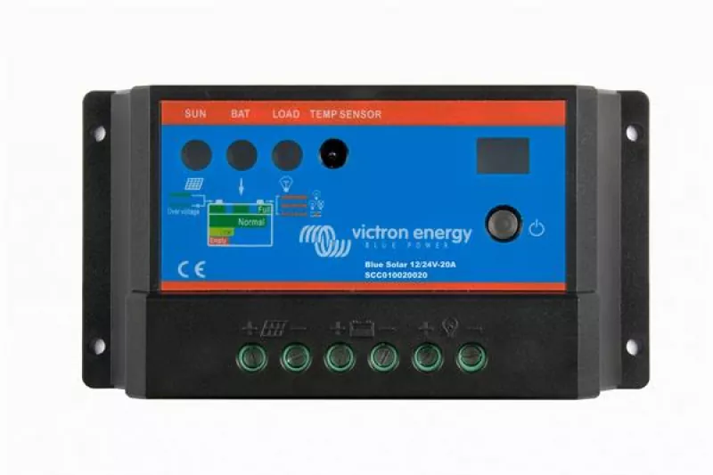 Victron Solar Laderegler BlueSolar PWM-Light 12/24V-20A Victron Solar Laderegler BlueSolar PWM-Light 12/24V-20A