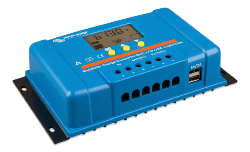 Victron Solar Laderegler BlueSolar PWM DUO-LCD&USB 12/24V-20A Victron Solar Laderegler BlueSolar PWM DUO-LCD&USB 12/24V-20A