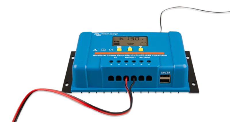 Victron Solar Laderegler BlueSolar PWM DUO-LCD&USB 12/24V-20A Victron Solar Laderegler BlueSolar PWM DUO-LCD&USB 12/24V-20A