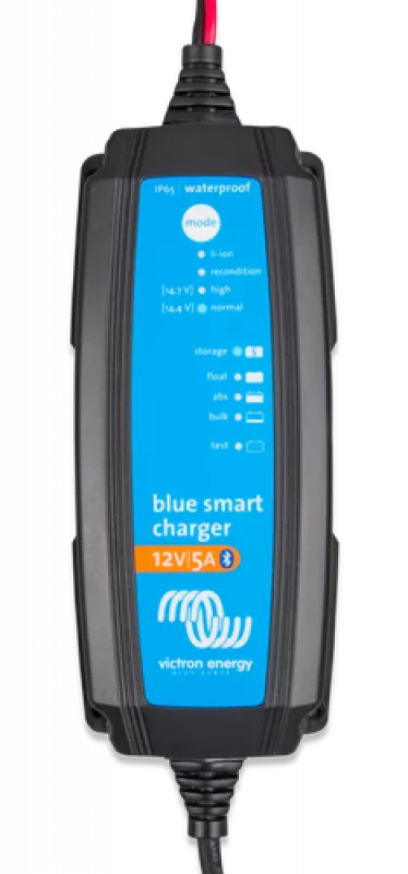 Victron Blue Smart IP65s Charger 12/5 Schuko Victron Blue Smart IP65s Charger 12/5 Schuko