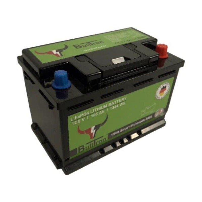 BullTron Lithium Batterie 12,8V 105Ah Smart BMS Polar