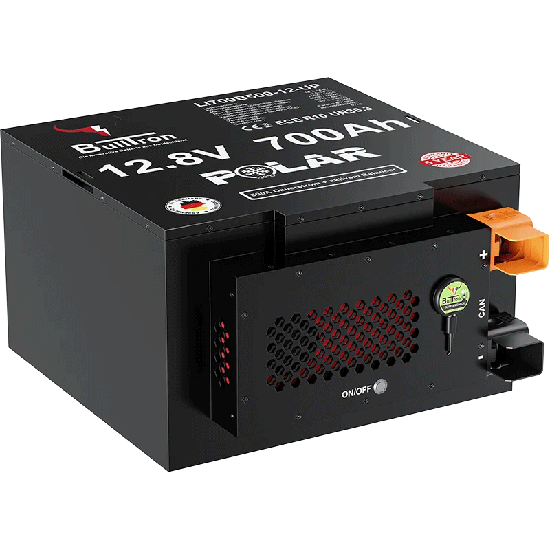 BullTron Lithium Batterie Untersitz 12,8V 700Ah Smart BMS Polar