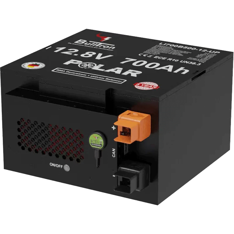 BullTron Lithium Batterie Untersitz 12,8V 700Ah Smart BMS Polar