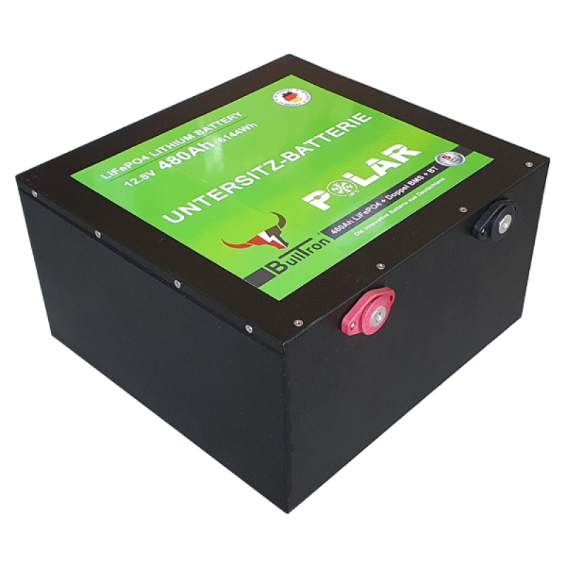 BullTron Lithium Batterie 12,8V 480Ah Untersitz Polar Smart BMS