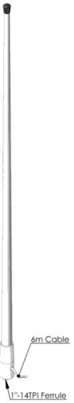AC-Marine CELmar2-1 - UKW-Antenne 1,0m