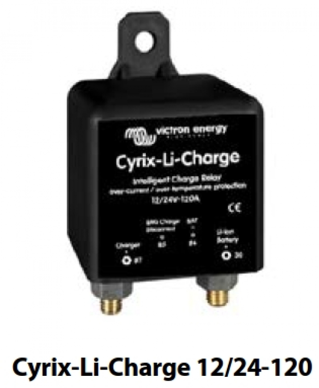 Victron Cyrix-Li-charge 12/24V-120A intelligent charge relay Victron Cyrix-Li-charge 12/24V-120A intelligent charge relay