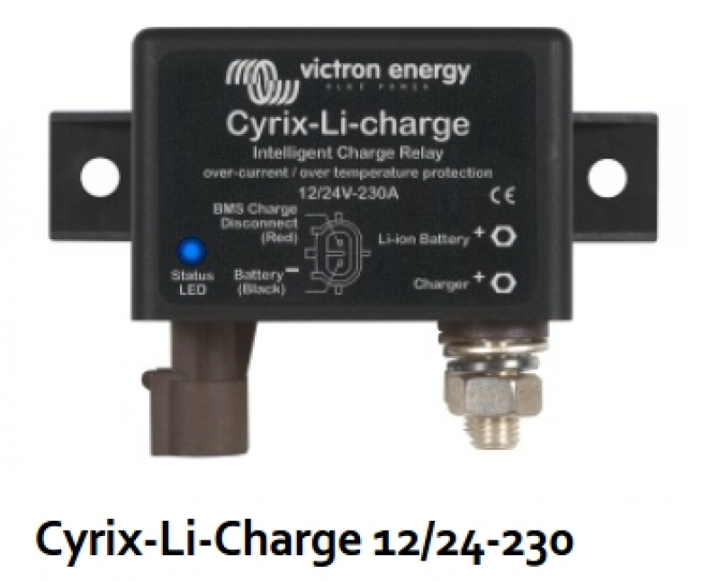 Victron Cyrix-Li-charge 24/48V-230A intelligent charge relay Victron Cyrix-Li-charge 24/48V-230A intelligent charge relay