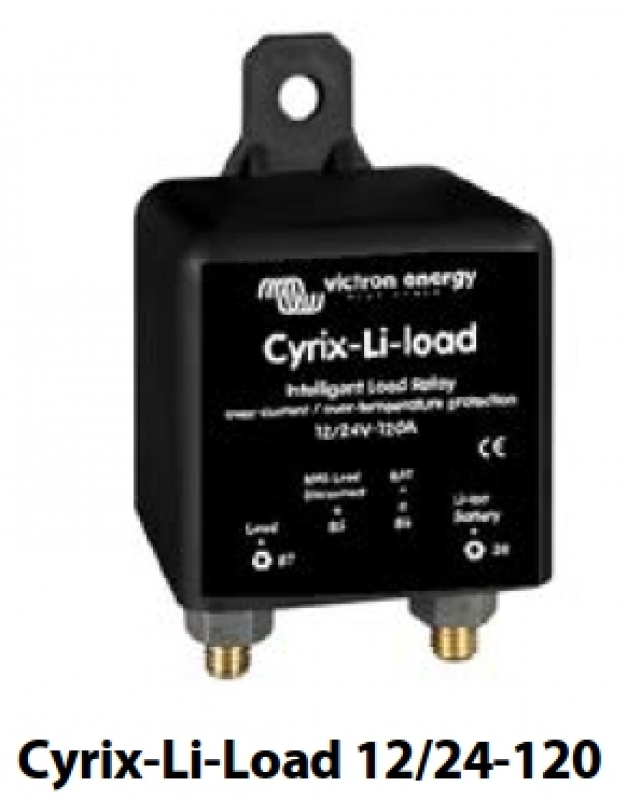 Victron Cyrix-Li-load 12/24V-120A intelligent load relay Victron Cyrix-Li-load 12/24V-120A intelligent load relay