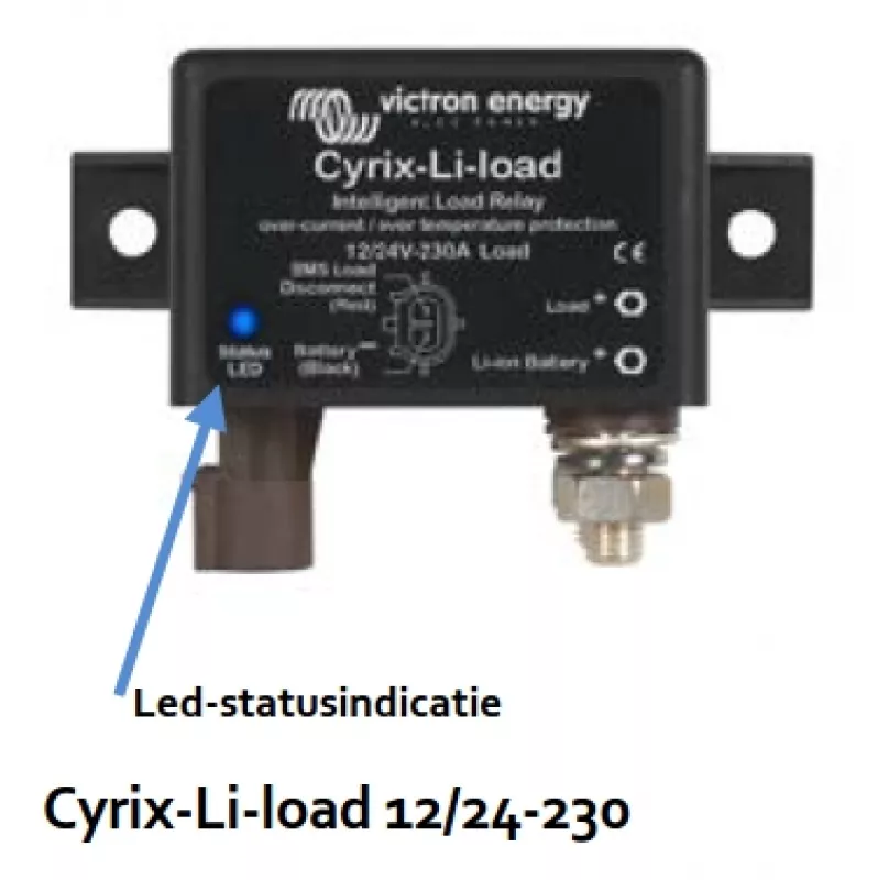 Victron Cyrix-Li-load 12/24V-230A intelligent load relay Victron Cyrix-Li-load 12/24V-230A intelligent load relay
