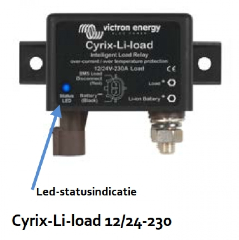 Victron Cyrix-Li-load 24/48V-230A intelligent charge relay Victron Cyrix-Li-load 24/48V-230A intelligent charge relay