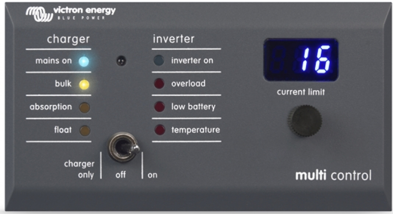 Victron Fernbedienung Digital Multi Control 200/200A GX