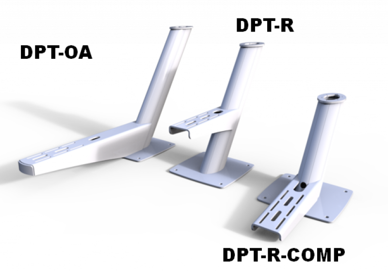 Scanstrut DPT-R-COMP Modularer Dual PowerTower für Radar (kompakt)