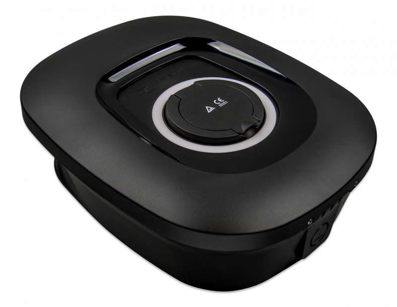Victron Black front for EV Charging station NS