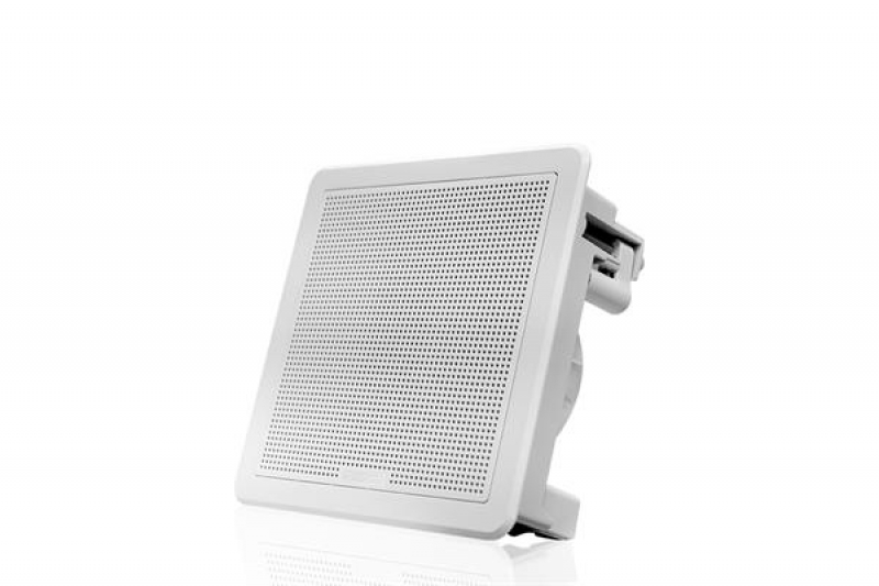 Fusion FM-F65SW 6,5" Flush Mount Lautsprecher, quadr. weiß Fusion FM-F65SW 6,5" Flush Mount Lautsprecher, quadr. weiß